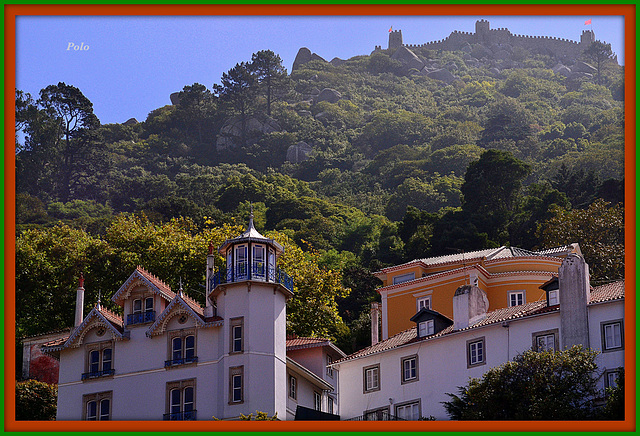 Las murallas de Castelo dos Mouros en Sintra (+3 PiP)