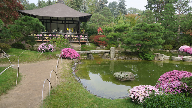 Japanischer Bonsaigarten