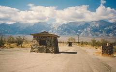 Manzanar War Relocatoin Center gates pre-NPS