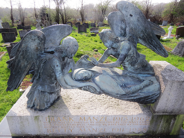 st pancras and islington cemetery, east finchley, london