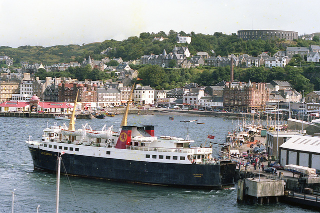 Cal Mac Ferry Caledonia at Oban