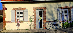 Mur trompe l'oeil