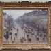 Boulevard Montmartre on a Winter Morning by Pissarro in the Metropolitan Museum of Art, May 2011