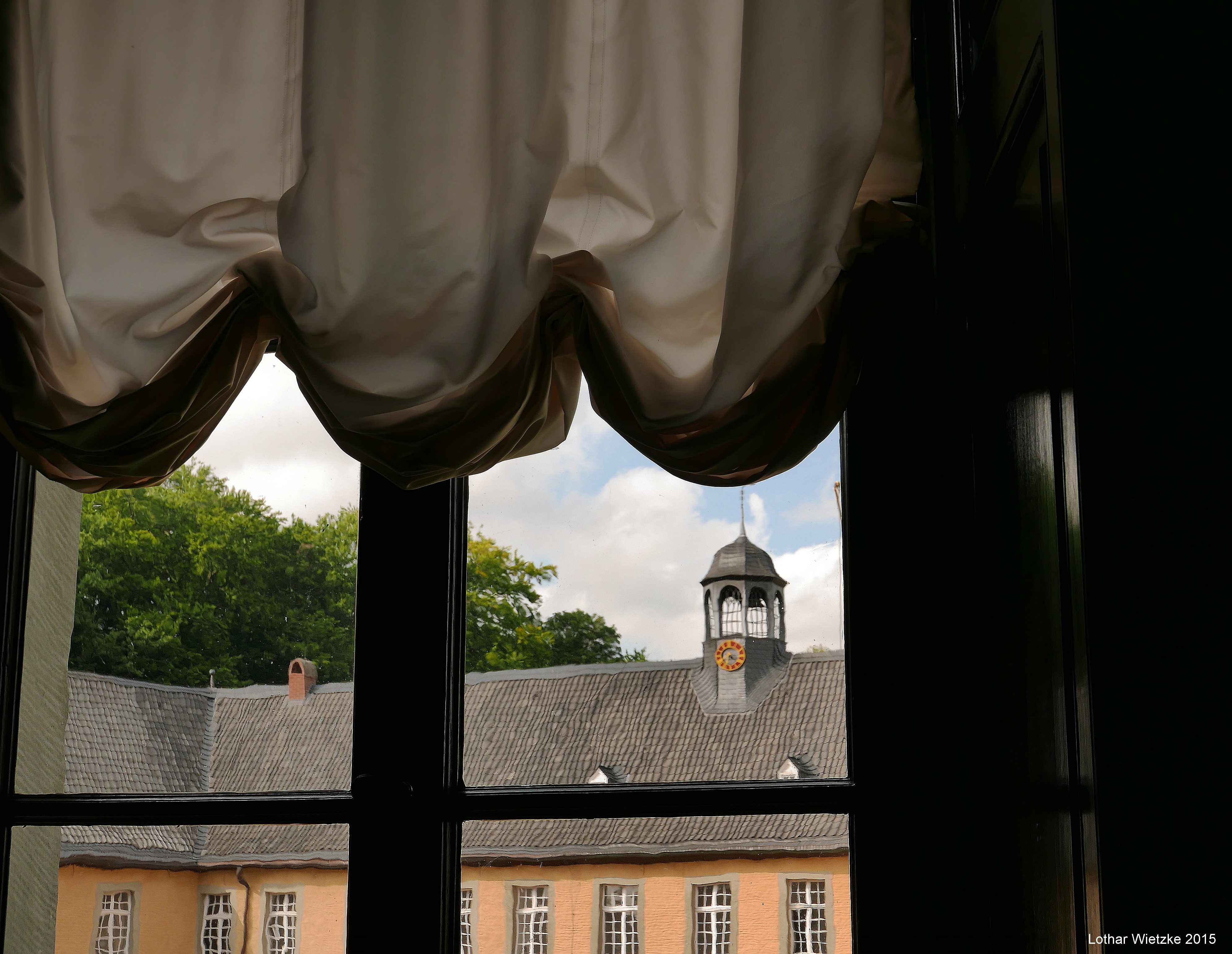 Blick zur Vorburg