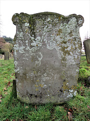 lenham church,  kent,  (9) c18 gravestone, tomb of maria warman +1787,