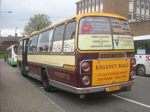 DSCN8019 Regency Road Pullman Touring Company EUU 117J in Bury St. Edmunds - 4 May 2012 DSCN8019 Regency Road Pullman Touring Company EUU 117J in Bury St. Edmunds - 4 May 2012