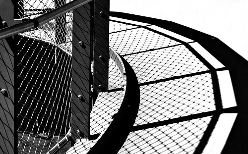 Circular fence shadow - HFF