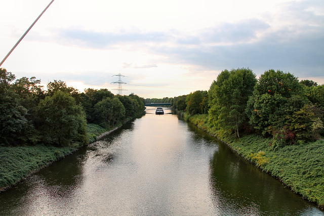Rhein-Herne-Kanal (Gelsenkirchen) / 5.10.2019