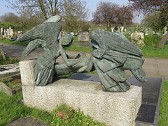 st pancras and islington cemetery, east finchley, london