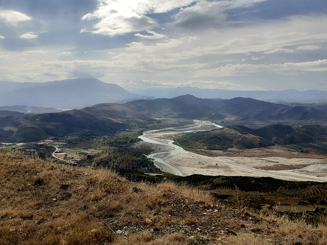 Byllis, Albania. The view