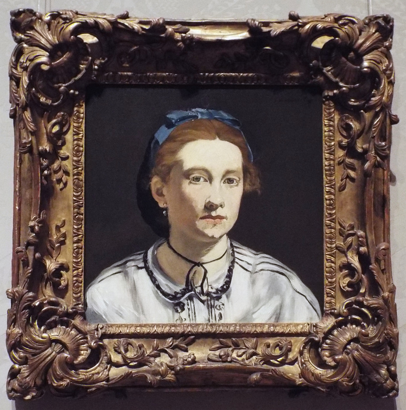 Victorine Meurent by Manet in the Boston Museum of Fine Arts, January 2018