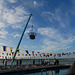 "Dinner on a Hoist" Long View from Cruise Ship