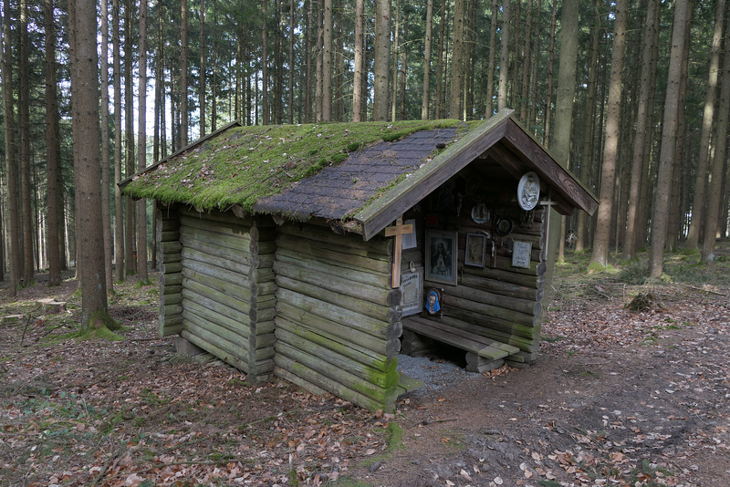 Obergoßzell, Waldkapelle "Taferlbaum" (PiP)