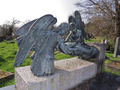 st pancras and islington cemetery, east finchley, london