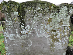 lenham church,  kent,  (10) c18 gravestone, tomb of maria warman +1787,