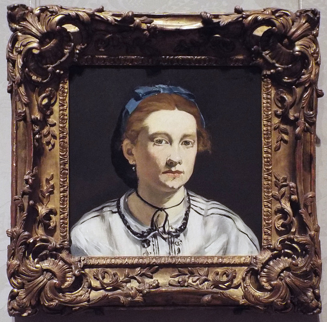 Victorine Meurent by Manet in the Boston Museum of Fine Arts, January 2018