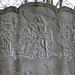 lenham church,  kent,  (13) c18 angel on gravestone, tomb of henry bottle +1788,