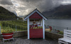 Fruit booth in Hardanger.