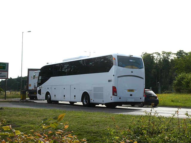 Watts Way Travel S9 WWT at Fiveways, Barton Mills - 20 Jul 2024 (P1180690)