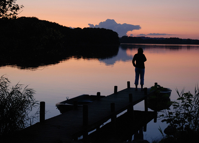 Abend am See