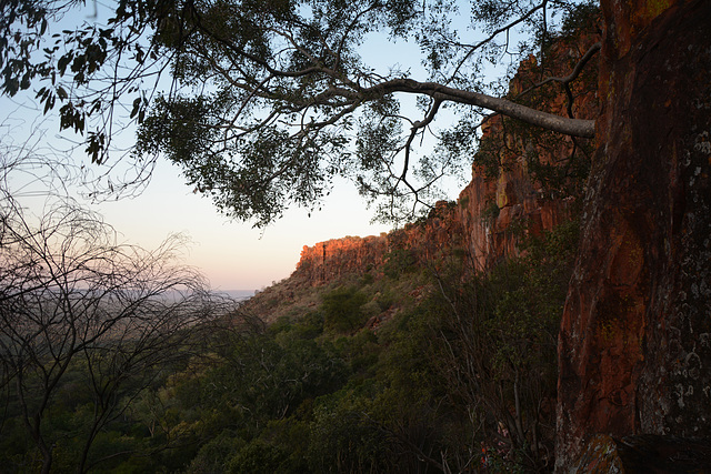 Namibia, Initial Stage of the Ascent to Waterberg Plateau Namibia, Initial Stage of the Ascent to Waterberg Plateau
