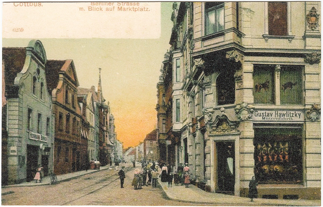 Berliner Straße in Cottbus