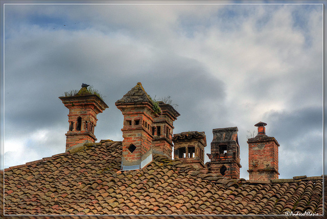 Chimneys among clouds, Comignoli tra le nuvole, Neive
