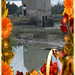 Bel automne avec une composition faite à partir d'une photo du moulin de Beauchet à Saint Père marc en poulet (35)