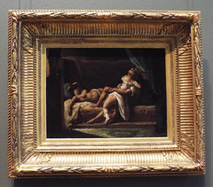 Three Lovers by Gericault in the Getty Center, June 2016