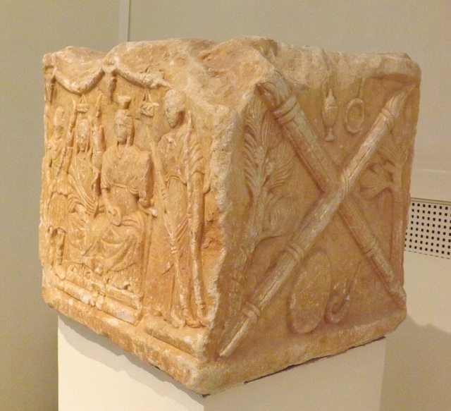 Altar Dedicated by Mousonios in the National Archaeological Museum in Athens, May 2014
