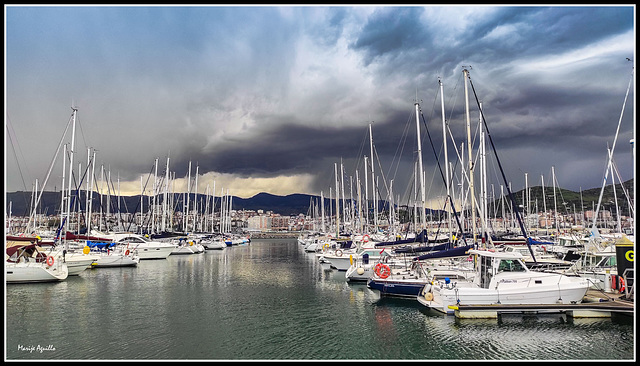 Tormenta en la lontananza