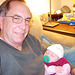 First meeting with first grandchild, Lydia