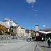 Start mit dem Postauto in St. Moritz GR / Bahnhof