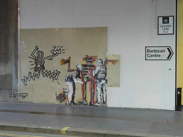 Banksy at Barbican (1) - 28 July 2019