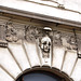 Detail of Window, Principal Facade f Central Railway Station, Prague