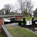 Shutt Hill Bridge and Lock on the Staffs and Worcs Canal