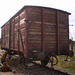 Wagon for transport of prisoners.