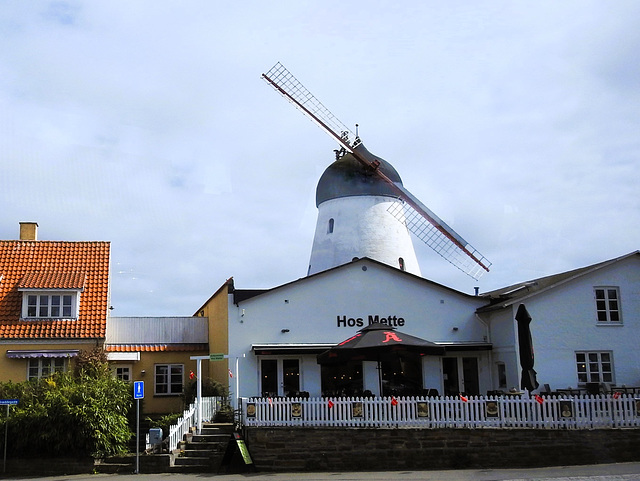 Windmühle in Gudhjem, Bornholm