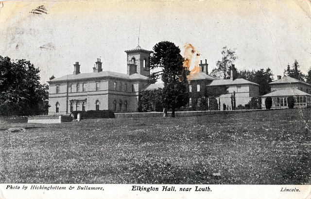 Elkington Hall, South Elkington, Lincolnshire (Demolished)