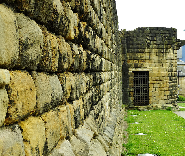 The Old City Wall, Newcastle. 13th Century