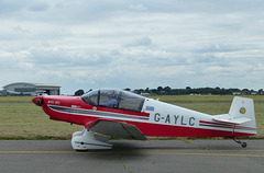 G-AYLC at Solent Airport - 30 July 2016
