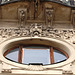 Detail of Window, Principal Facade f Central Railway Station, Prague