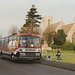 West Row Coach Services PMA 483P in Barton Mills - 23 Mar 1990 (114-11)