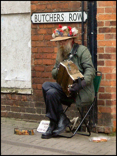 Banbury busker