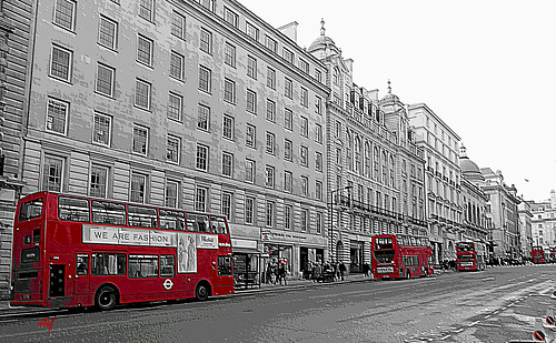 London's red buses