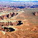Gewaltige Urlandschaft Canyonlands National Park (Grand View Point Overlook)