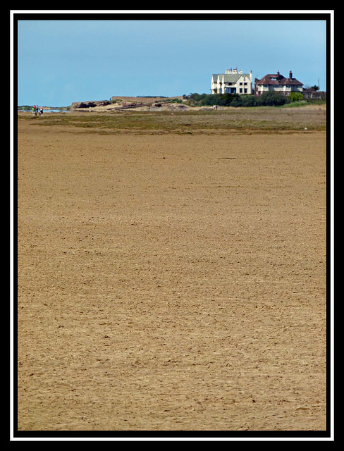 West kirby beach looking towards Hoylake