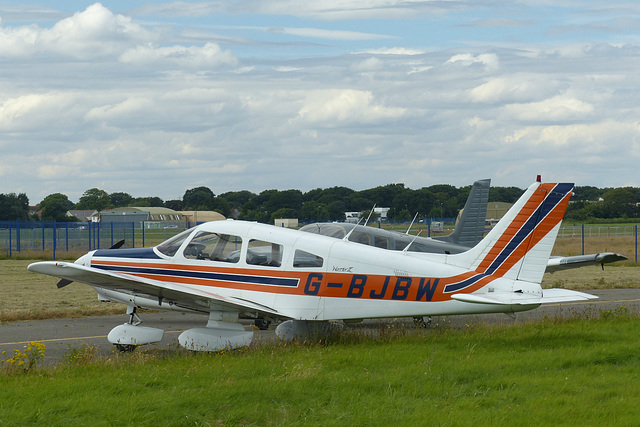 G-BJBW at Solent Airport - 30 July 2016