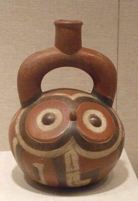Owl Stirrup-Spout Bottle in the Metropolitan Museum of Art, February 2012