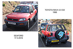 Toyota RAV4 at Seaford - 17.3.2016